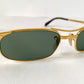 Ray Ban B&L USA vintage sunglasses - Signet W1396 Gold plated frame