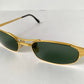 Ray Ban B&L USA vintage sunglasses - Signet W1396 Gold plated frame
