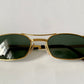 Ray Ban B&L USA vintage sunglasses - Signet W1396 Gold plated frame