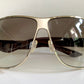 Christian Dior Vintage Sunglasses - Dior Logo 2 silver and white XL frames