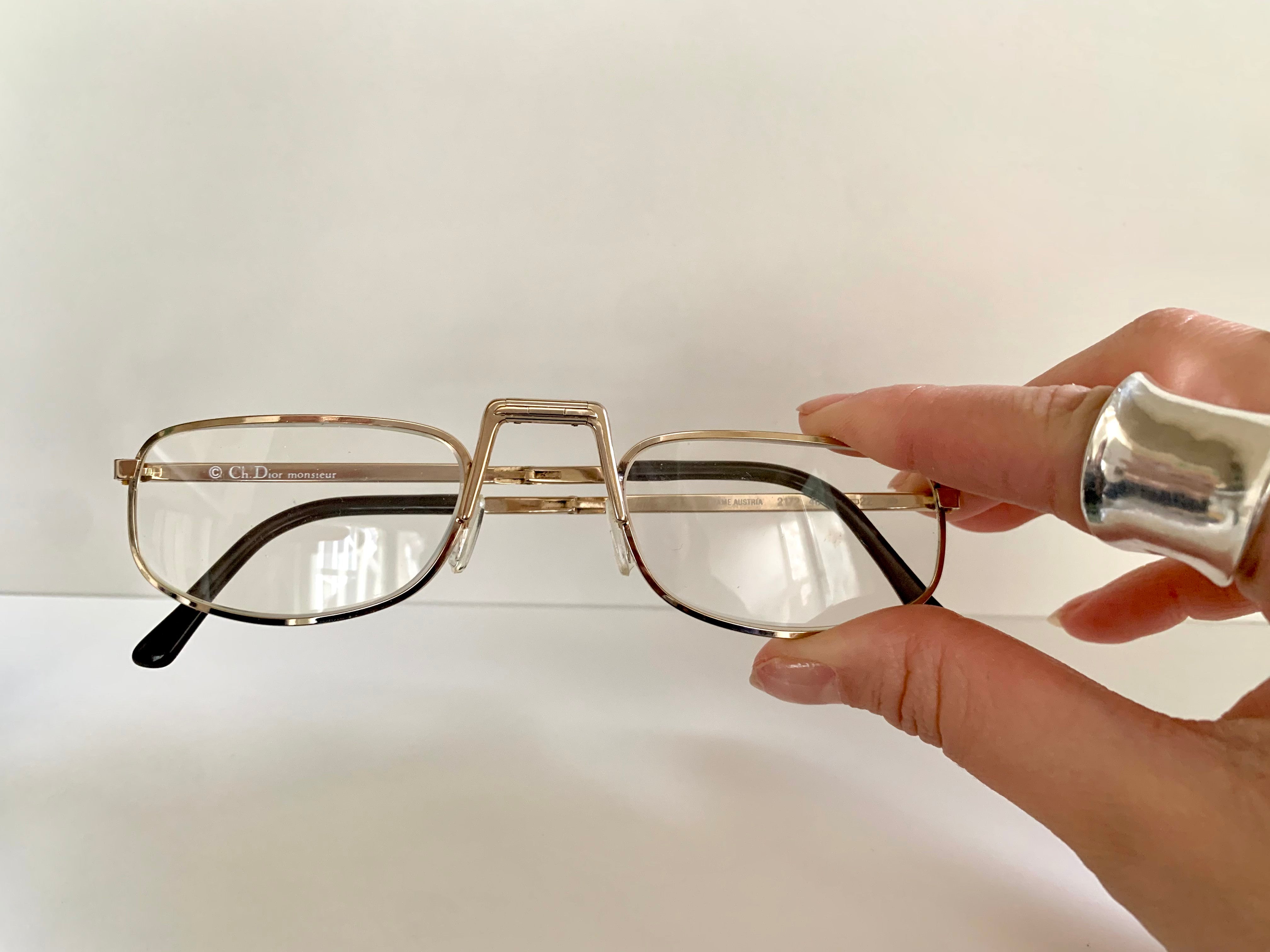 クリスチャンディオール　ビンテージ Christian Dior Monsieur vintage glasses - 2172 foldable reading