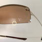 Christian Dior Vintage Sunglasses - Y2K Adiorable rose gold wrap rimless frames