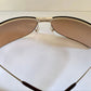 Christian Dior Vintage Sunglasses - Y2K Adiorable rose gold wrap rimless frames