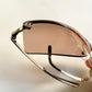 Christian Dior Vintage Sunglasses - Y2K Adiorable rose gold wrap rimless frames