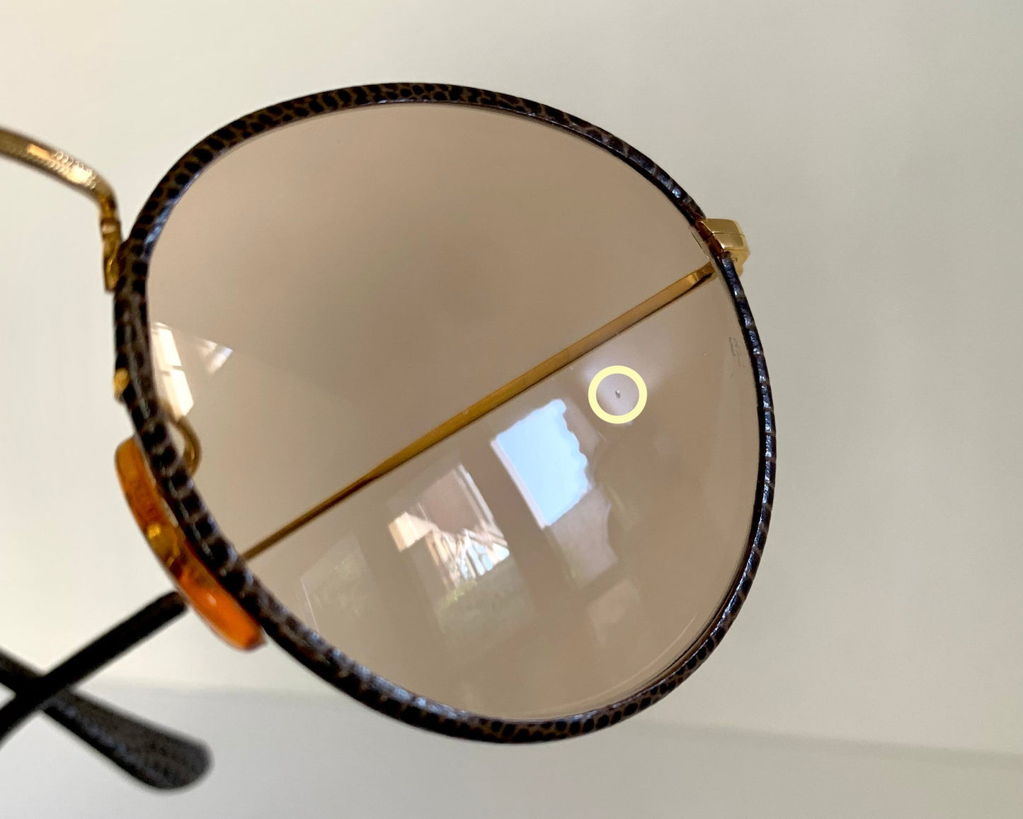 Ray Ban B&L USA Leathers Rounds changeables vintage sunglasses