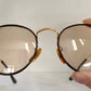 Ray Ban B&L USA Leathers Rounds changeables vintage sunglasses