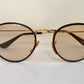 Ray Ban B&L USA Leathers Rounds changeables vintage sunglasses
