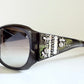 Vintage Y2K rare Dior Limited Sunglasses - Dark green frame with crystal