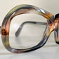 Luxottica vintage frame - 70s NOS original glasses - Small/narrow faces