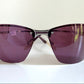 Christian Dior Vintage Sunglasses - Y2K Dior Charm 1 shield purple frames NOS