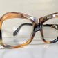 Luxottica vintage frame - 70s NOS original glasses - Small/narrow faces