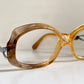 Luxottica vintage frame - 70s NOS original glasses - Small/narrow faces