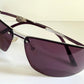 Christian Dior Vintage Sunglasses - Y2K Dior Charm 1 shield purple frames NOS