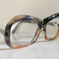 Luxottica vintage frame - 70s NOS original glasses - Small/narrow faces