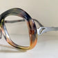 Luxottica vintage frame - 70s NOS original glasses - Small/narrow faces