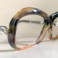 Luxottica vintage frame - 70s NOS original glasses - Small/narrow faces
