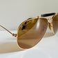Vintage Ray-Ban B&L USA Chromax Aviator Sunglasses: Outdoorsman 58mm W1663