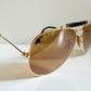 Vintage Ray-Ban B&L USA Chromax Aviator Sunglasses: Outdoorsman 58mm W1663