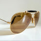 Vintage Ray-Ban B&L USA Chromax Aviator Sunglasses: Outdoorsman 58mm W1663