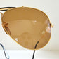 Vintage Ray-Ban B&L USA Chromax Aviator Sunglasses: Outdoorsman 58mm W1663