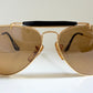 Vintage Ray-Ban B&L USA Chromax Aviator Sunglasses: Outdoorsman 58mm W1663