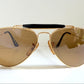 Vintage Ray-Ban B&L USA Chromax Aviator Sunglasses: Outdoorsman 58mm W1663