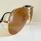 Vintage Ray-Ban B&L USA Chromax Aviator Sunglasses: Outdoorsman 58mm W1663