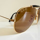 Vintage Ray-Ban B&L USA Chromax Aviator Sunglasses: Outdoorsman 58mm W1663