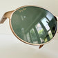 Ray Ban B&L USA vintage sunglasses - W2840 Highstreet matte gold oval frames