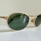 Ray Ban B&L USA vintage sunglasses - W2840 Highstreet matte gold oval frames