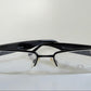 Christian Dior vintage 00s glasses - silver and black Y2K rectangular frames