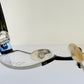 Christian Dior vintage 00s glasses - silver and black Y2K rectangular frames
