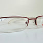 Prada vintage 00s eyeglasses - Y2K rimless white and red frames
