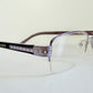 Prada vintage 00s eyeglasses - Y2K purple rimless frame with strass crystals
