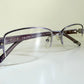 Prada vintage 00s eyeglasses - Y2K purple rimless frame with strass crystals