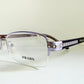 Prada vintage 00s eyeglasses - Y2K purple rimless frame with strass crystals