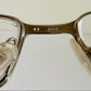 Vintage Emporio Armani 00s eyeglasses - Y2K silver and red frame