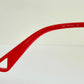 Vintage Emporio Armani 00s eyeglasses - Y2K silver and red frame