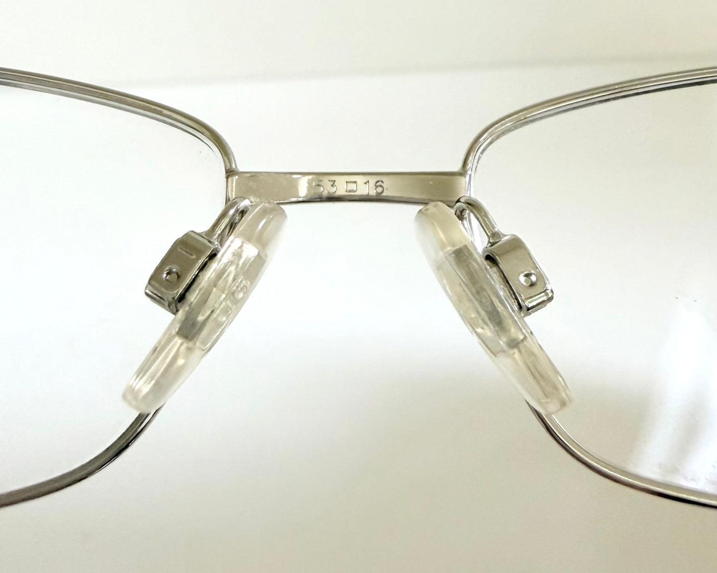 Vintage Dolce & Gabbana 00s frame - silver and black with rhinestones Y2K eyewear