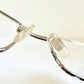 Vintage Dolce & Gabbana 00s frame - silver and black with rhinestones Y2K eyewear