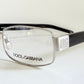 Vintage Dolce & Gabbana 00s frame - silver and black with rhinestones Y2K eyewear