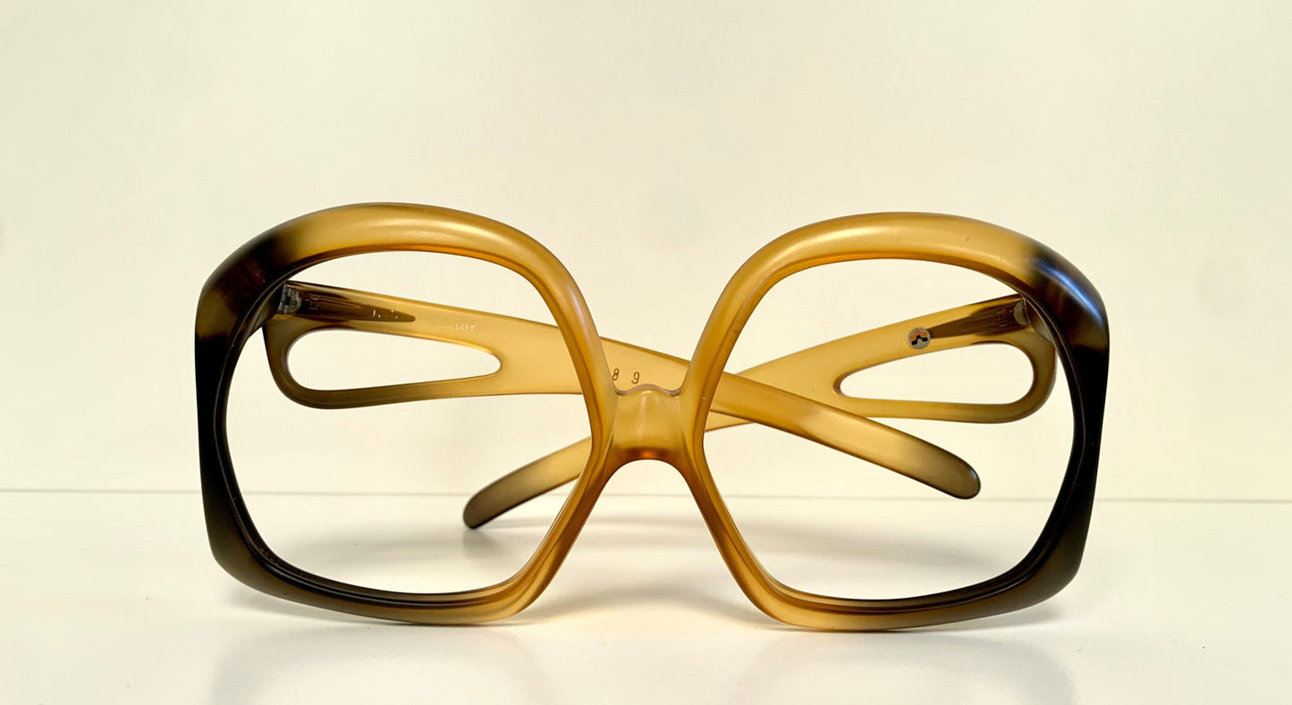 Christian Dior glasses - 70s XL frame