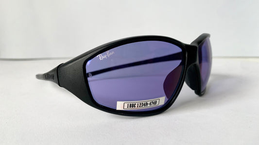 Ray Ban B&L USA 90s vintage sunglasses - Callaway golf sports matte black frame