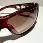 Yves Saint Laurent 00s vintage sunglasses - YSL brown frames with logos