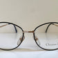 Christian Dior Vintage glasses - 2634 gold and black 80s frames