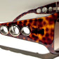 Yves Saint Laurent 00s vintage sunglasses - YSL brown frames with logos