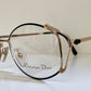 Christian Dior Vintage glasses - 2634 gold and black 80s frames