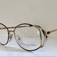 Christian Dior Vintage glasses - 2634 gold and black 80s frames