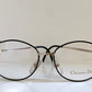 Christian Dior Vintage glasses - 2634 gold and black 80s frames