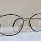 Christian Dior Vintage glasses - 2634 gold and black 80s frames